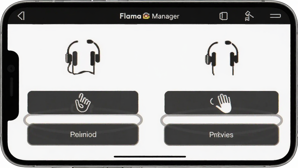 һ��Flamma Manager�������ý����ͼƬ���������ֻ���Ļ��ʾ���Ҷ���ͼ��Ͷ�Ӧ�����Ʋ���ѡ����沼�����ҶԳƣ�����࣬���ʸɾ�