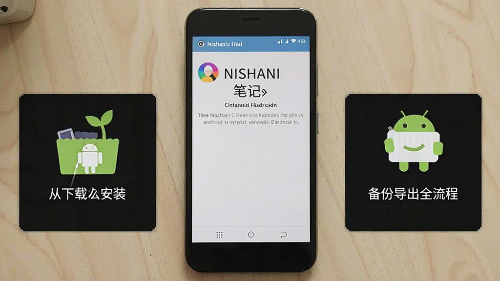 Nishani笔记安卓版怎么用教程 从下载安装到备份导出全流程