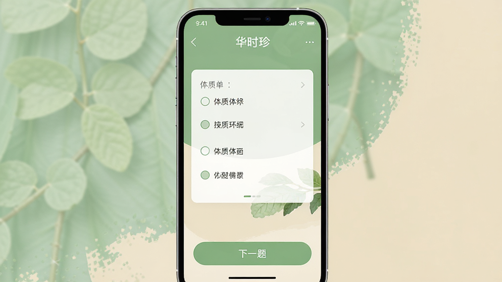 һ��AI���ɵ�ͼƬ������չʾ����ʱ�䡱App����ҽ���ʲ��Խ��棬�ֻ���Ļ������ʾһ���������ʵĵ�ѡ�⣬ѡ�������ı�ע����������͵���ɫ����ɫ���䣬����ײ��С���һ�⡱��ť�����������ִ������������ɾ����޶���Ԫ��
