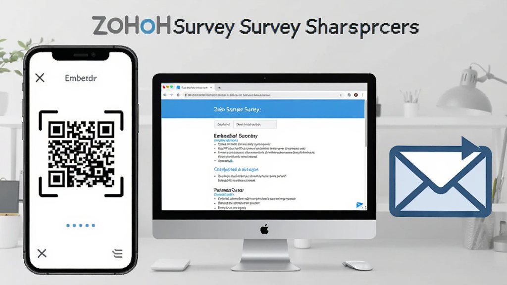 һ��չʾZoho Survey�ʾ�������ʽ�����ͼ�����������ֻ���Ļ��ʾ��ά��ɨ����桢������Ļ��ʾǶ����ҳ���ʾ����Լ�һ���ŷ�ͼ������ʼ����룬������ǳ��ɫ����̨����������񣬻��������ɾ��޶���Ԫ��