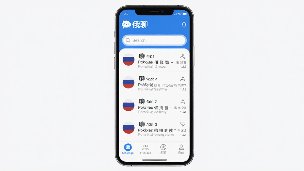 һ��չʾ����App���Ľ����ͼƬ�������������ֻ���Ļ����Ļ����ʾ����App�������б�ҳ�棬�����ж���Logo���������м������ż��������¼�����ж���˹����ͷ�񣬵ײ�����Ϣ����ϵ�ˡ����֡��ҵ��ĸ�������ť�����岼����������ɫ������Ϊ����������ִ������ʸɾ����޶���Ԫ�ء�