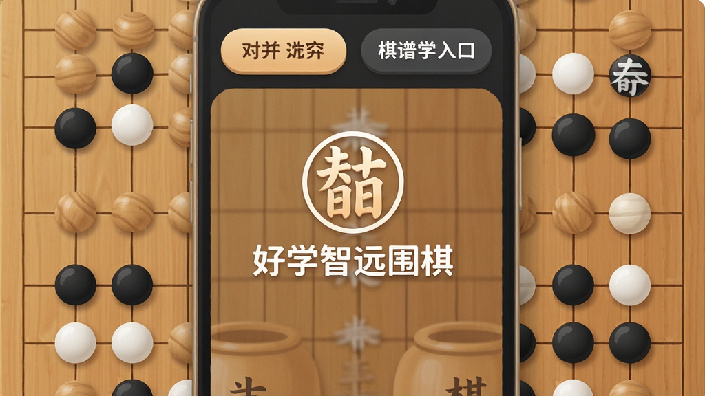 һ��չʾ�ֻ�Ӧ�ý����ͼƬ�����������ǡ���ѧ��ԶΧ�塱��Logo�������棬������ľ�����������̸�����ɢ���źڰ����ӣ������Ű��࣬�Ϸ���ʾ���İ�ť������ѧϰ��ڣ�����ִ���ƽ��ϸ��Բ�󣬻��ʸɾ����޶���Ԫ��