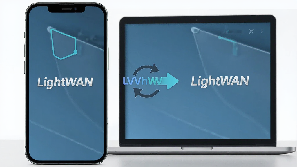�����������ֻ��ͱʼǱ����Բ��ŷ���һ�Ÿɾ��������ϣ�������Ļ����ʾ�š�LightWAN���Ľ��棬�м���һ��ͬ����ͷͼ�����ӣ��������ҶԳƣ�����Ǽ�Լ�칫�磬ϸ������Ļ�߿���΢�ⷴ�䣬���ʸ���ɾ��޶���Ԫ��
