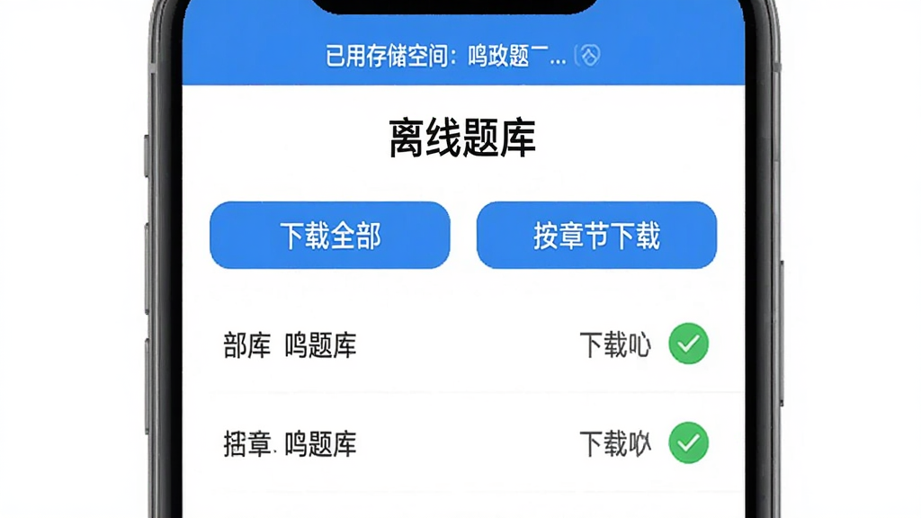 ��������ʦ�����APP�������ع��ܽ��棬�ֻ���Ļ��ʾ��������⡱ҳ�棬�С�����ȫ�����͡����½����ء�������ť���·��б���ʾ���½����ƺ�����״̬���������½��Ա�����ɫ��ѡ��ǣ�ҳ�涥�������ô洢�ռ���ʾ��������Ƽ�࣬������ɫ���ɾ�������Ԫ��