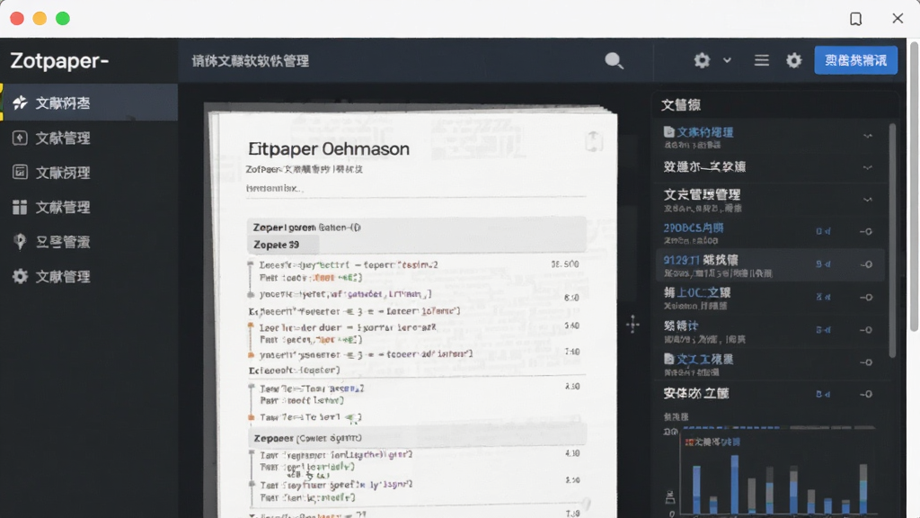 ZotPaper-文献管理工具 文献管理软件功能界面截图