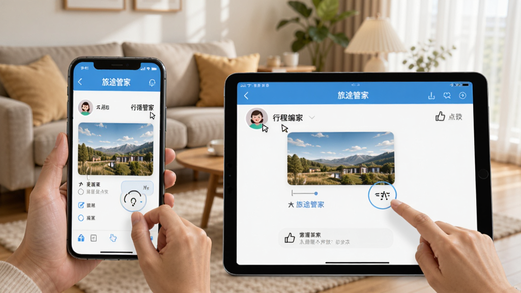 ������һ���ֻ���һ̨ƽ�岢����ʾ����;�ܼҡ����г̱༭���棬�ֻ���Ļ��һλ�û��������Ӿ��㣬ƽ����Ļ����һλ�û�����ͬһ�г��е������ۣ�����ͷ��͹��ʵʱ��ʾ�ڽ����ϣ���������ܰ�Ŀ�����������������죬���ʸɾ����޶���Ԫ��