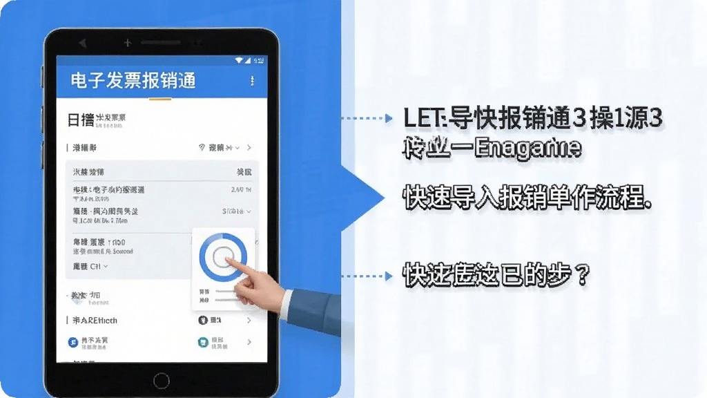 电子发票报销通快速导入报销单操作流程配图