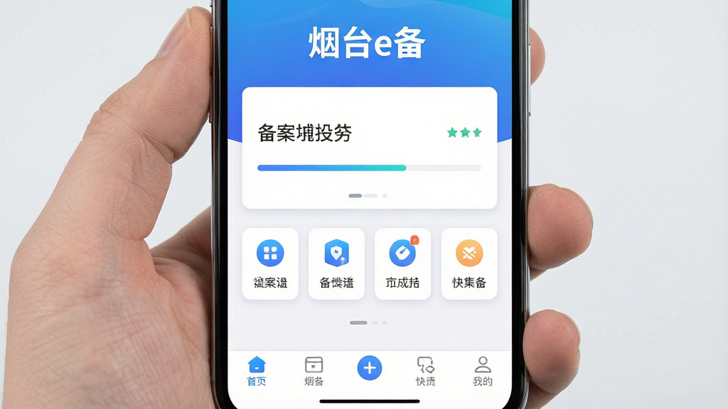 һ���ֻ���Ļ��д��������������̨e��App����ҳ���棬������ʾ��̨e����ɫ������������м��Ǳ������ȿ�Ƭ�Ϳ�ݹ������ͼ�꣬�ײ�����������������Ϊ�ɾ���ǳ�Ұ�ɫ�����������ִ������������޶���Ԫ��