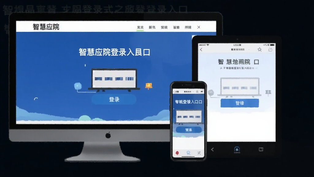 智慧应院登录入口页面截图及手机电脑登录方式