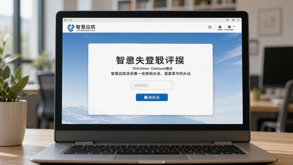 智慧应院登录失败提示错误页面及解决办法