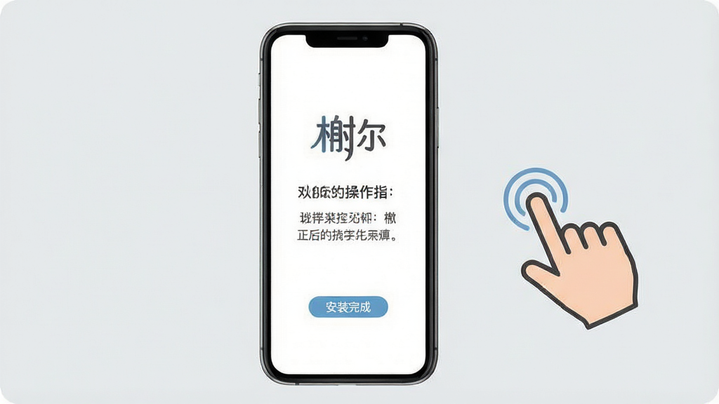鿶�App���ֲ���ָ��ͼ���ֻ���Ļ��ʾ��װ��ɺ�Ļ�ӭ���棬�������С�鿶�����־�ͼ����������֣��Ա�����ָ�����ʾ��ͼ�꣬����Ϊǳ��ɫ�������ˬ�ɾ������������޶���Ԫ��