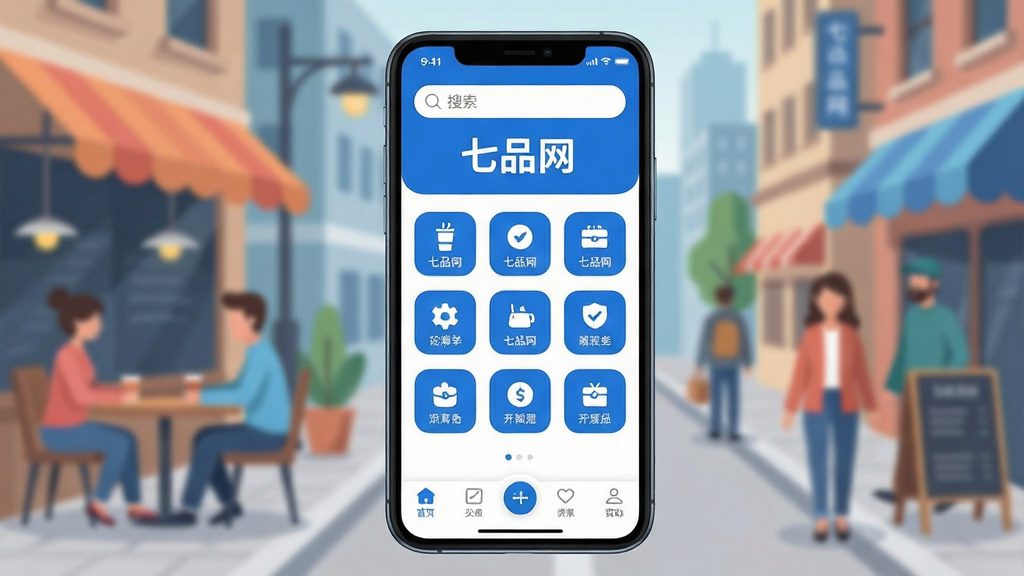 һ���ֻ���Ļ��д�����������ǡ���Ʒ����APP����ҳ���棬������Ƽ�࣬��������ɫΪ�����������������м��ǹ���ͼ�����񣬵ײ��ǵ��������������黯�ĳ�����������п��ȹݡ����˵�Ԫ�ء�����ִ���ƽ��ϸ��Բ�󣬻��ʸɾ��������޶���Ԫ�ء�