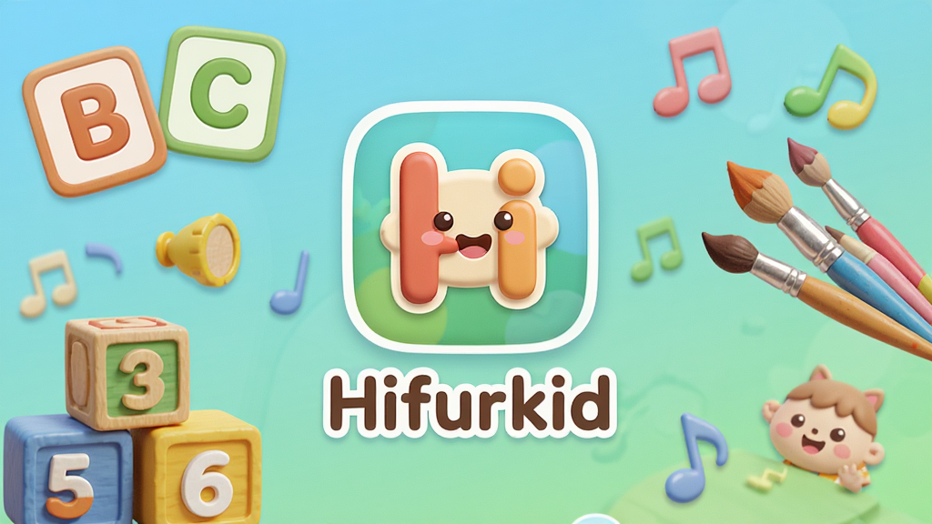 Hifurkid��ͯ���ɽ�������������չʾ������������HifurkidӦ��ͼ������ƣ���Χ�����ſ�ͨ���Ķ�ͯѧϰ������������ĸ��Ƭ�����ֻ�ľ����ɫ���ʺ��������ţ���������͵�����ɫ���䣬���ּ�������������ܰ�ɰ���ϸ��Բ���£����ʸɾ��������޶���Ԫ��