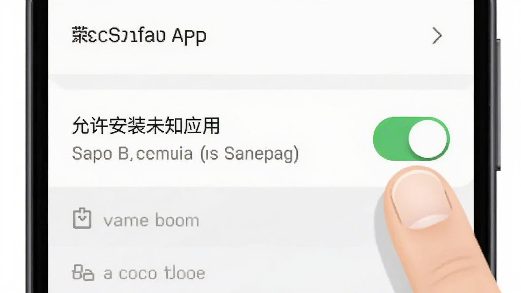 �ٸ�ҵ��ԴApp�ڰ�׿�ֻ��ϵİ�װȨ�����ý���ʾ��ͼ������չʾ�ֻ�����ҳ���С�������װδ֪Ӧ�á��Ŀ���ѡ��Ա�����ָ�����ʾ�⣬��������ˣ����������ɾ�