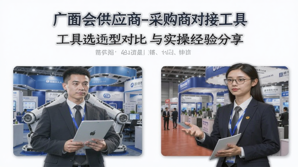 广交会供应商-采购商对接工具 选型对比与实操经验分享