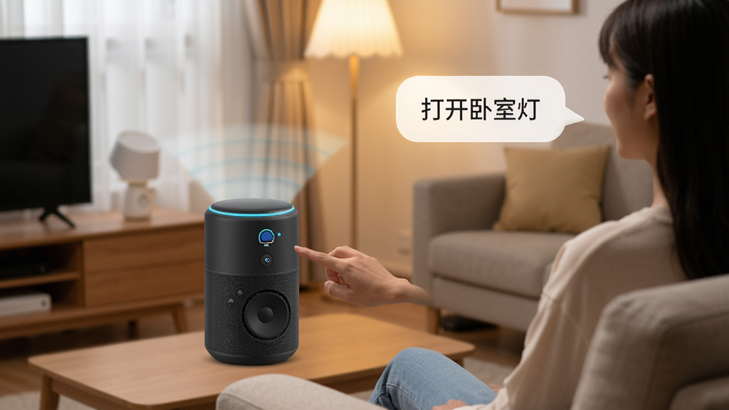 һ��չʾ�û�ͨ�����������������ƼҾ��豸��ͼƬ��������һ��������ɳ���϶�����������˵�����Ա��жԻ�������ʾ