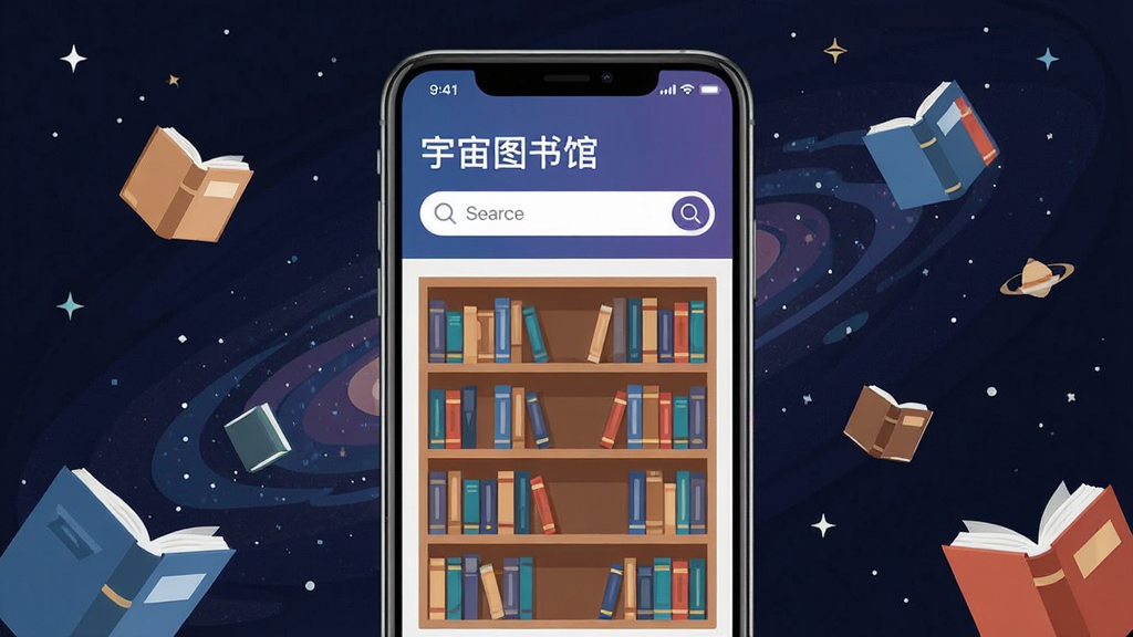 һ��չʾ������ͼ��ݡ�App���Ľ����ͼƬ�������������ֻ���Ļ����Ļ����ʾ���������ܺ������򣬱����Ǻ���ǿ���Ư�����鼮�����ּ�࣬����ִ���ƽ��ϸ�����������ʸɾ����޶���Ԫ��