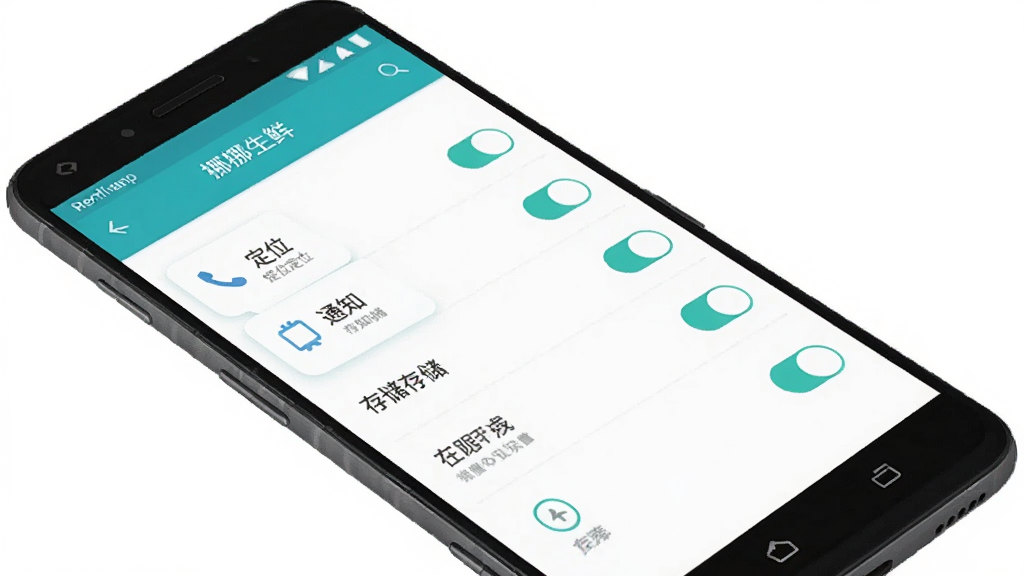 ŲŲ����App���ֻ��ϵİ�װ��Ȩ����������ͼ������������һ����׿�ֻ�����Ļ����ʾӦ��Ȩ�޹������棬������λ��֪ͨ���洢��Ȩ�޿��أ�����Ϊ�б����У��Ű���������������ˣ�ϸ��Բ�󣬻��ʸɾ����޶���Ԫ��