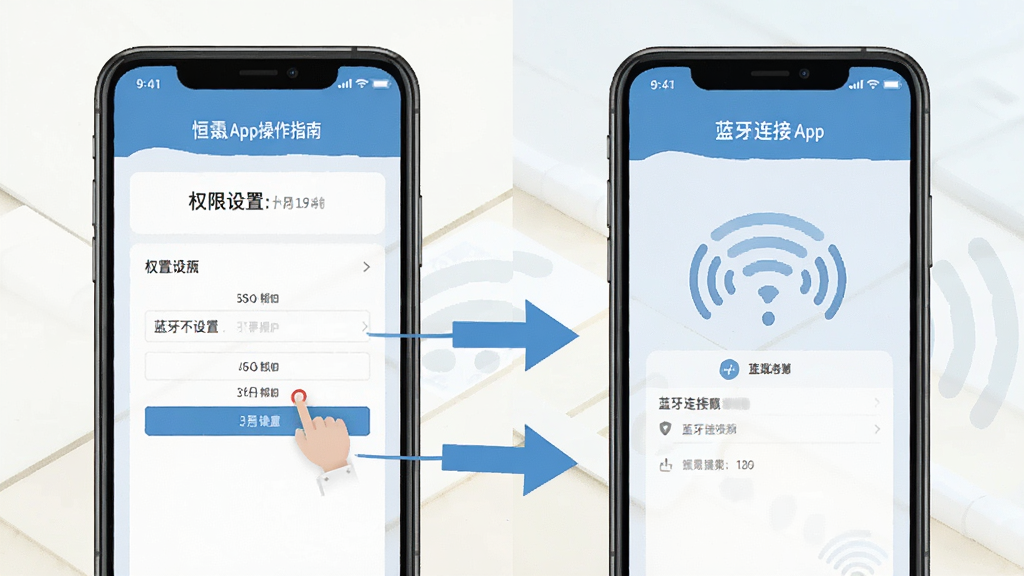 ���ɻ���App����ָ��ʾ��ͼ���ֻ���Ļ��ʾȨ������ҳ����������ӽ��棬�������м�ͷ�����������裬����Ϊǳɫ������ѧͼʾ�����������ɾ��޶���Ԫ��