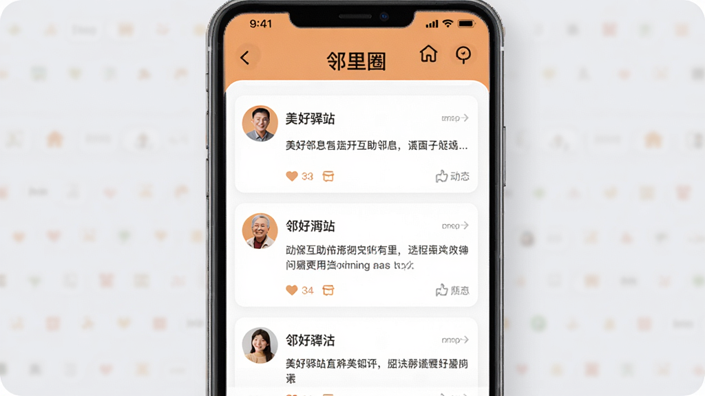 ���������ǡ�������վ��APP������Ȧ���棬����������ʾ���ھ��Ƿ����Ļ�����Ϣ�Ͷ�̬��Ƭ������Ϊ�б�ʽ�Ű棬�����ů���У�ϸ����ͷ���������������������͵�ǳ��ɫ�����ʸɾ��޶���Ԫ��