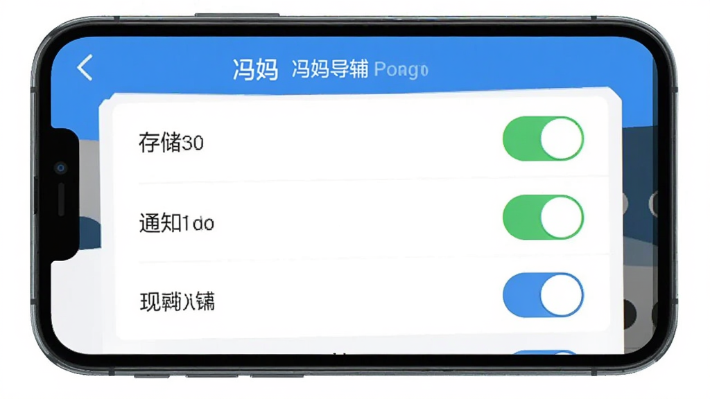 �ֻ���Ļչʾ�����赼����APP��Ȩ�����ý��棬��ʾ�洢�������֪ͨ��Ȩ�޿��أ����д洢Ȩ���Ѵ򿪲����̣������࣬������ɫ����ƽ����ƣ����ʸɾ����޶���Ԫ��