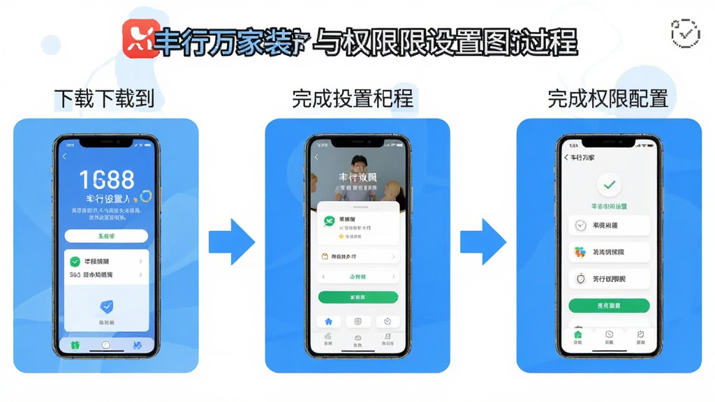 �������App��װ��Ȩ����������ͼ�������Բ���ͼ��ʽչʾ�����ص����Ȩ�����õ�ȫ���̣�ÿһ�������ֻ���������ͼ�ͼ������˵�������Ϊ�̳�ͼ��ʽ����ɫ��������ͷ������ȷ�����ʸɾ��޶���װ��