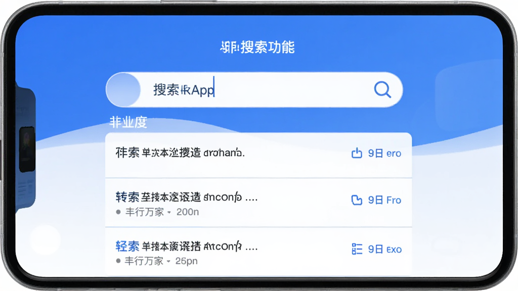 �������App��������չʾͼ�����������������������ؼ��ʺ�Ľ���б����������ض����򣬽���������Ϊ��ɫ������������зŴ�ͼ�꣬�б���֮����ϸ�ָ��ߣ������ˬ���Ű����룬���ʸɾ��޶���Ԫ��