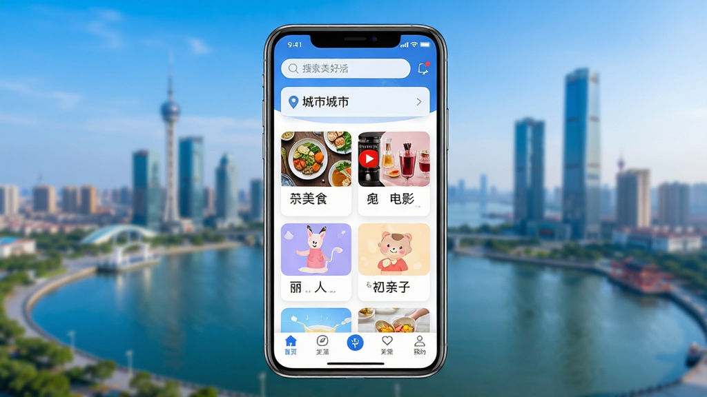 ������������App������ȫòչʾ������������һ�������ֻ�����Ļ��ʾ������������App����ҳ���������������ͳ��ж�λ���м俨Ƭʽ����չʾ��ʳ����Ӱ�����ˡ����ӵȱ������������ڣ��ײ����������������������������ڳ���������黯����������������������������ɫ�������ʸɾ��������޶���Ԫ��