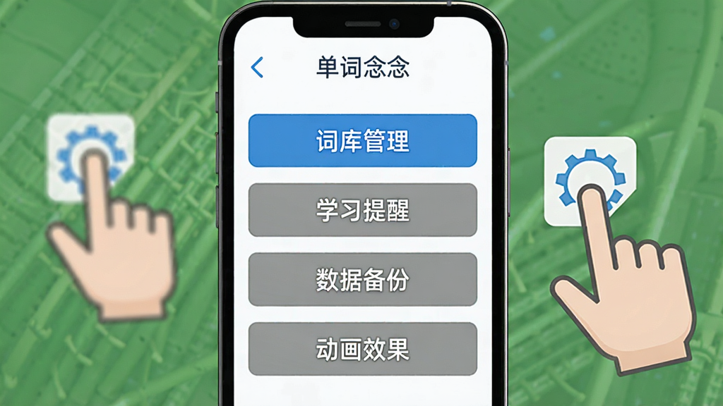一张手机操作指引风格的插图,画面展示