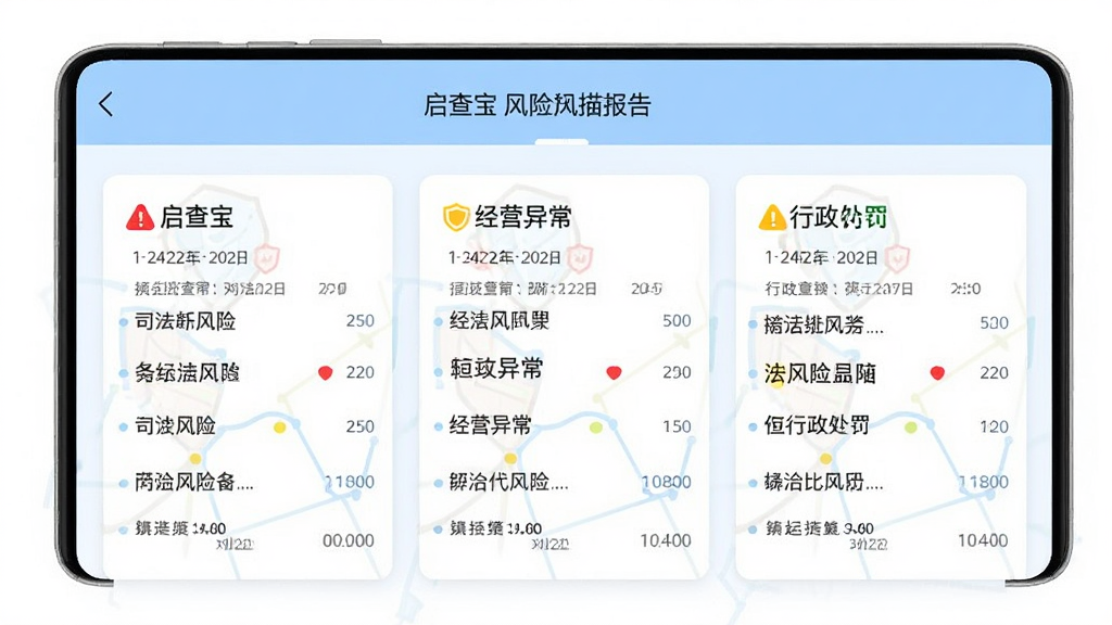 �����鱦������ɨ����ҳ�棬�ֻ���Ļ��ʾ��ҵ���ձ��棬����˾�����ա���Ӫ�쳣����������������飬ÿ������к����״̬��ʶ���·��г����������Ŀ�����ڣ�������ÿ�Ƭʽ���֣���ɫ�԰�ɫ��ǳ��Ϊ�������רҵ���������ʸɾ�������Ԫ��