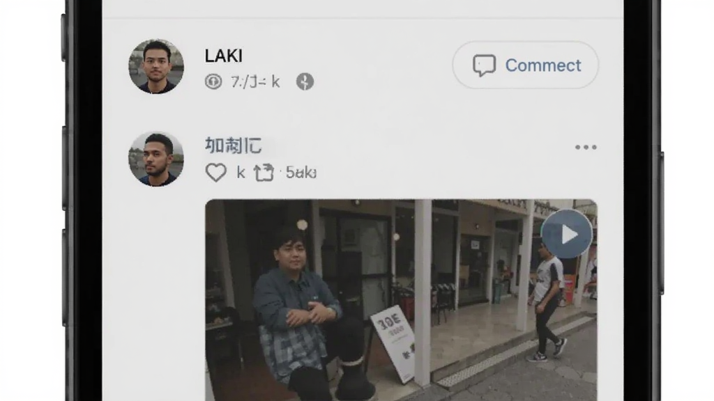LAKI ��̬�㳡�����ͼ������չʾ�ֻ���Ļ���û�������ͼ�Ķ�̬������ͷ���ǳơ����޺����۰�ť��������ǳ��ɫ�������Ű����룬�����ˬ�����ʸɾ��޶���Ԫ��