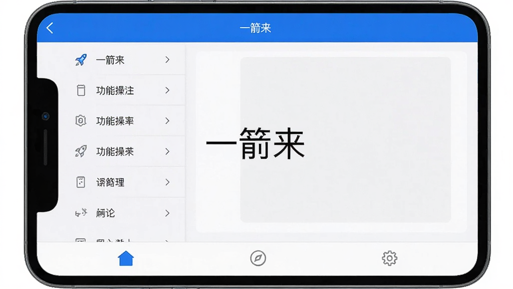 一张手机界面截图,屏幕中央显示
