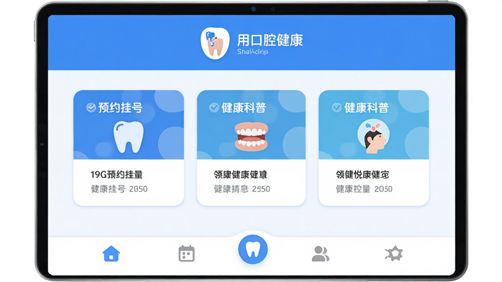 �콡�ÿ����������棬����ˬ������ɫ��Ϊ����ҳ�涥����ʾ�û���ǻ���������ļ�Լͼ�꣬�м���ԤԼ�Һźͽ������յĿ�Ƭʽ��ڣ��ײ�Ϊ����������������ִ���ƽ��ͼ��Բ�����������ʸɾ��޶���Ԫ��