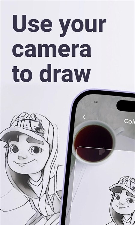 描迹AR绘画 安卓版 界面截图
