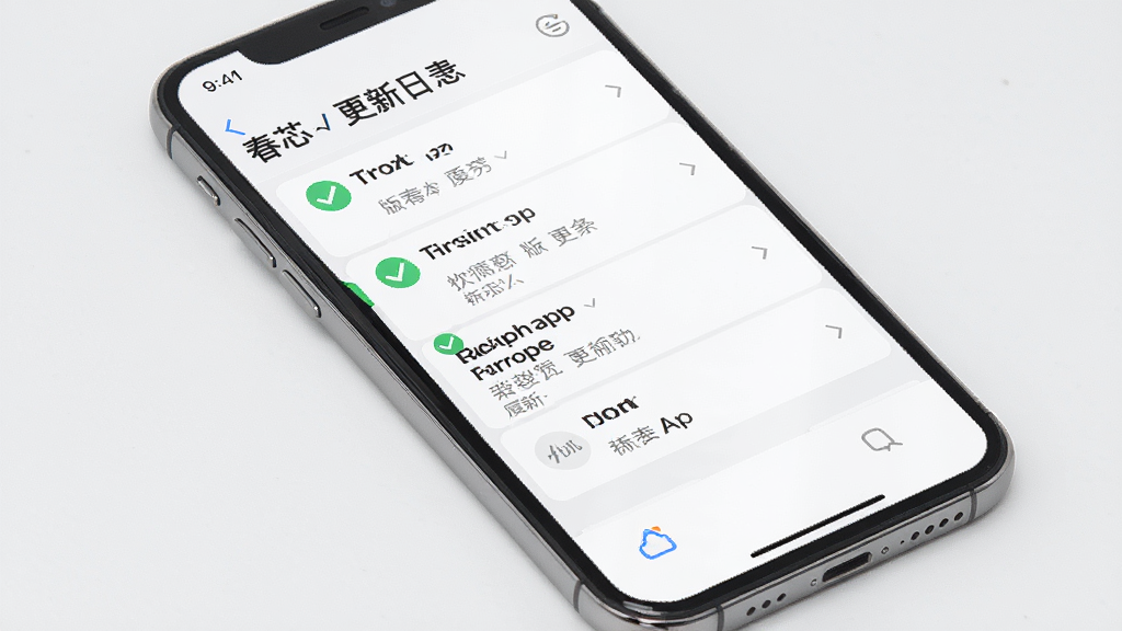 ����չʾ��оApp�ĸ�����־���棬�ֻ���Ļ����ʾ�汾���¼�¼�б���ÿ����¼ǰ������ɫ�Թ�ͼ�꣬����Ϊǳɫ�������Ű����룬����࣬���ʸɾ����޶���Ԫ�ء�