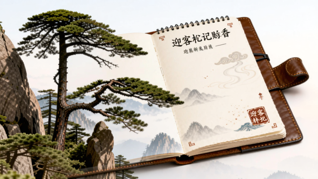 迎客松记账本