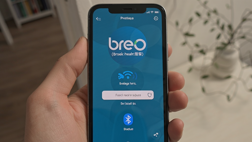 breo(智能健康管家)手机蓝牙配对界面