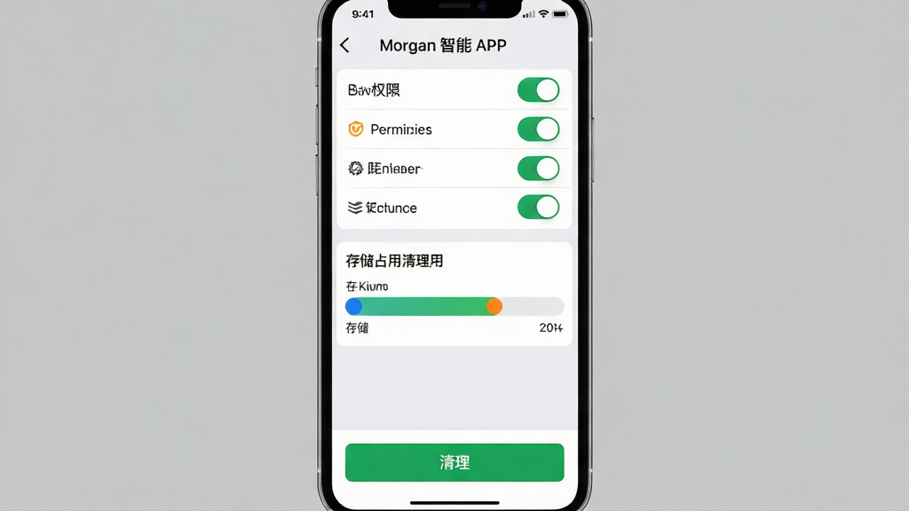 һ��չʾĦ������APP��װ���ý����ͼƬ������Ϊ�ֻ���Ļ��ʾȨ�޹����ʹ洢����ҳ�棬����Ϊ����Ȩ�޿����б����м�洢ռ�������ײ�������ť���Ű��������������ʵ�ü�࣬ϸ���Ͽ���״̬���ԡ���������ɫ���֡�������ʾ��������ʸɾ��޶���Ԫ�أ�����