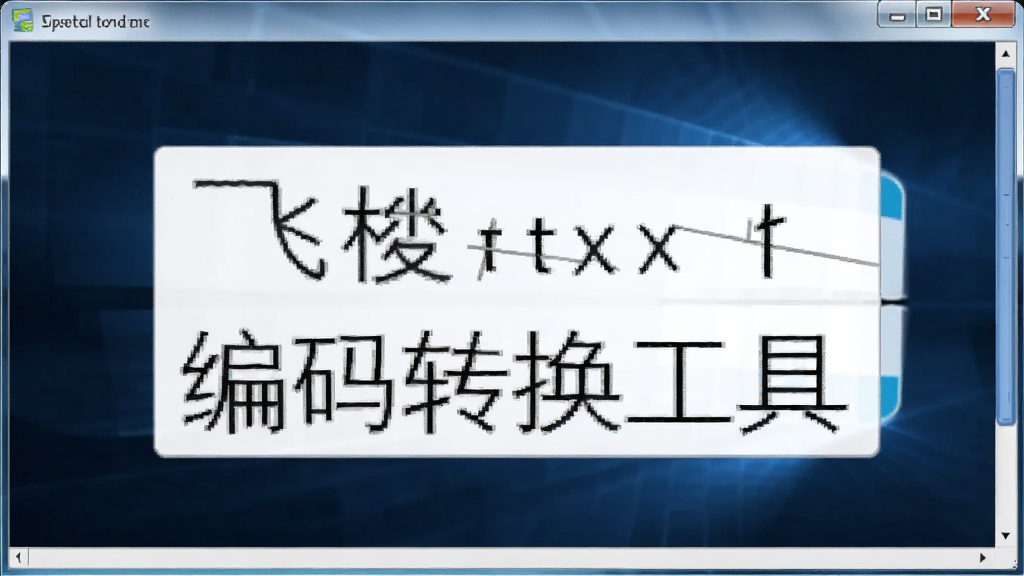 飞梭txt文本文件编码转换工具