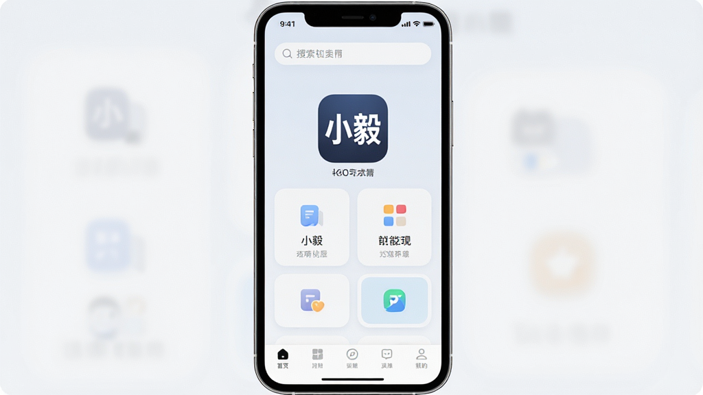һ��չʾ��С�㡱App���Ľ�����ֻ���Ļ��ͼ�����������ǡ�С�㡱App��ͼ��������棬������Ƽ���ִ�����ǳɫ����Ϊ�������������������м��ǹ��ܿ�Ƭʽ���֣��ײ��е��������������ƽ����ϸ��Բ�󣬻��������ɾ����޶���Ԫ��