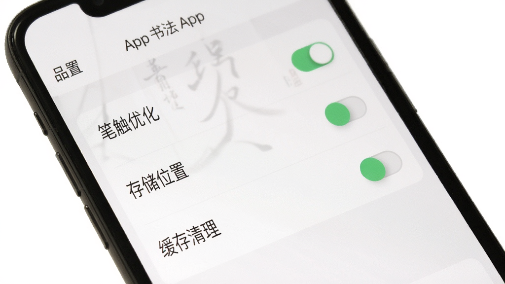 Ʒζ�鷨 App ���ý��棬�ֻ���Ļ��ʾ�ʴ��Ż����洢λ�á�����������ѡ�ÿ��ѡ���Ա��п��ذ�ť������Ϊ��ɫ�����沼�����������ʸɾ����޶���Ԫ�ء�