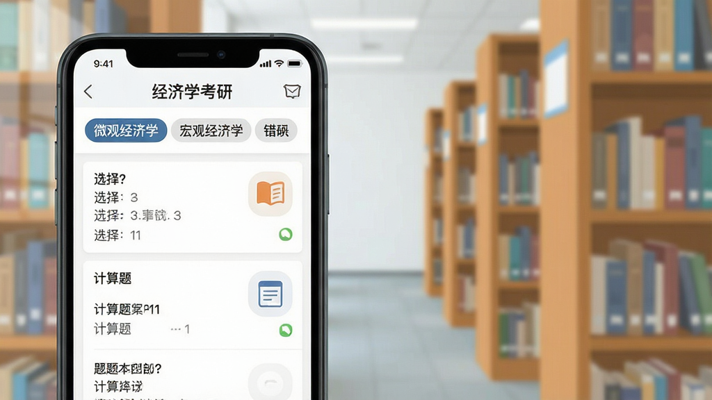 һ��չʾ����ѧ����APP�������ͼƬ���������ֻ���Ļ��ʾ������ѧ���С�����б�����Ļ����΢�۾���ѧ����۾���ѧ�ȷ����ǩ���·��г�ѡ���⡢���������Ŀ���Ա��д��Ȿͼ�꣬������ͼ�����ܣ�����Լ��ƽ�������������ɾ����޶���Ԫ��