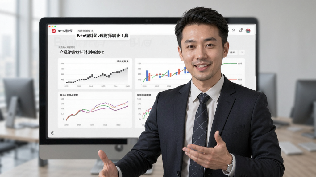 Beta理财师-理财师展业工具 产品讲解材料计划书制作导出分享界面
