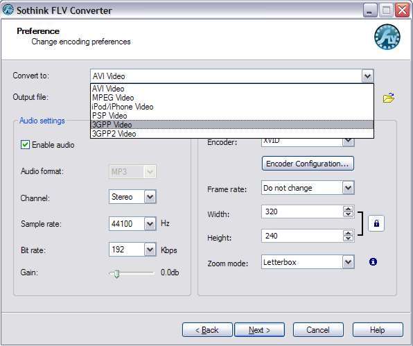 Sothink FLV Converter���԰�v2.3.0.0 ��Ƶ��ʽת������