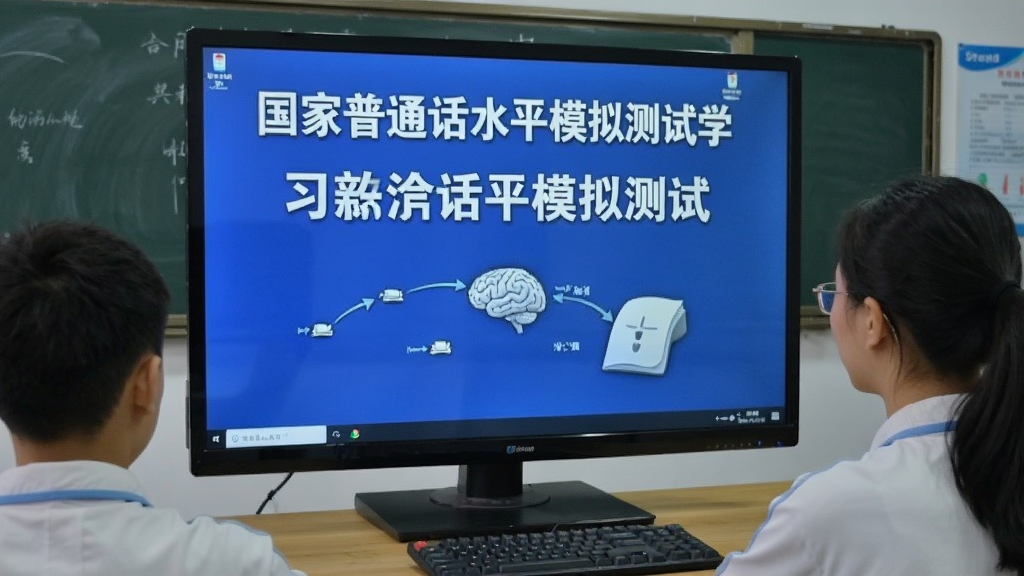 国家普通话水平模拟测试学习