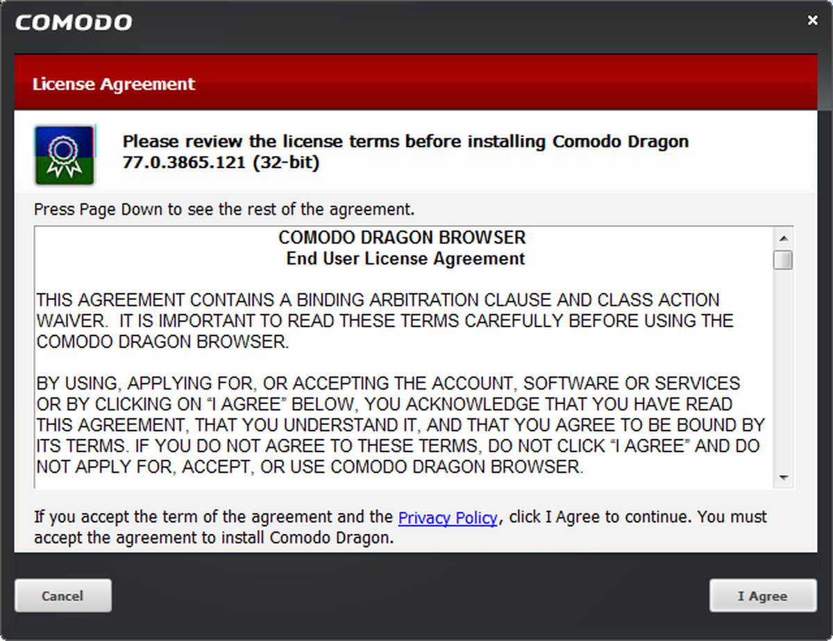 Comodo����ȫ�����(Comodo Dragon)�ٷ���v80.0.3987.87 ��˽���������