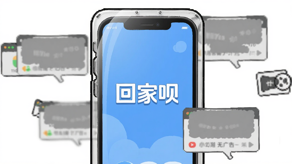 ����չʾһ���ֻ���Ļ����Ļ�м��ǡ��ؼ��¡��Ľ��棬�������ܻ�����һȦ͸���ı����֣���������Ʈ��һЩ����ס�Ļ�ɫ��浯���͵���ͼ�ꡣ���ͨ��࣬Ԣ�������޹����ţ����ʸɾ��޶���Ԫ�ء�