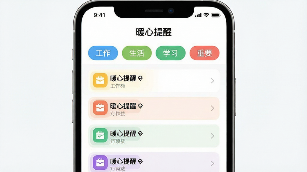 һ���ֻ�Ӧ�ý���չʾͼ������չʾ��ů�����ѡ�App�ķ����ǩ����ҳ�棬�����С������������������ѧϰ��������Ҫ���ĸ���ɫ��ǩ��ť���·��ǲ�ͬ��ǩ��Ӧ�����������б����������룬�Ű�������������¼�Լ��ϸ�ھ��£����ʸɾ����޶���Ԫ�أ����������ɼ���ů�����ѡ���