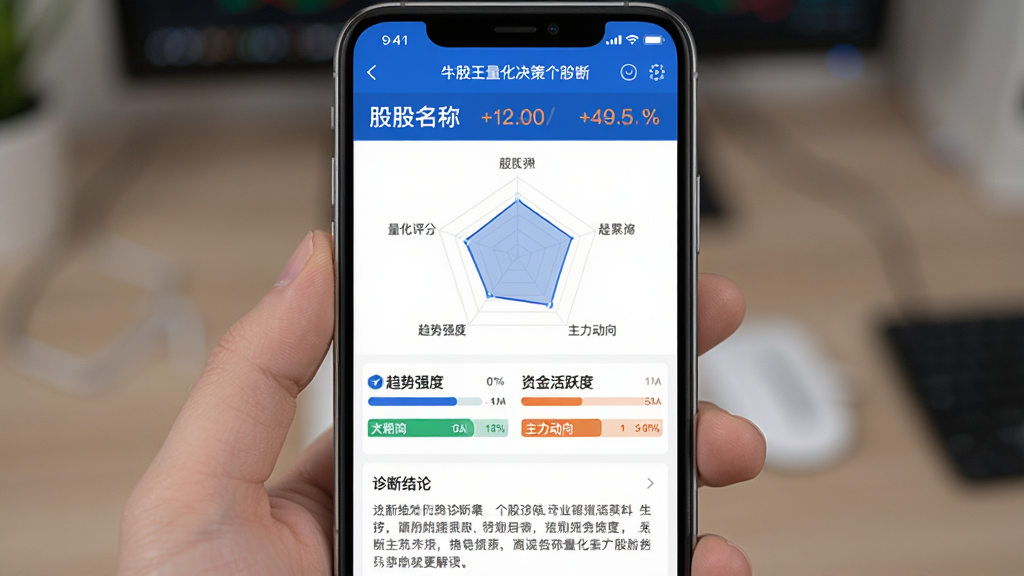 ţ�����������߸������ҳ�棬�ֻ���Ļչʾĳֻ��Ʊ����ϸ��Ͻ��棬�Ϸ��ǹ�Ʊ���ƺ͵�ǰ�۸��ǵ������м������������״�ͼ������ǿ�ȡ��ʽ��Ծ�ȡ����������ָ�������·�����Ͻ��۵����ֽ�����򡣽�����ɫ����Ϊ����ͼ�����������רҵ��࣬���ʸɾ��޶���Ԫ�ء�