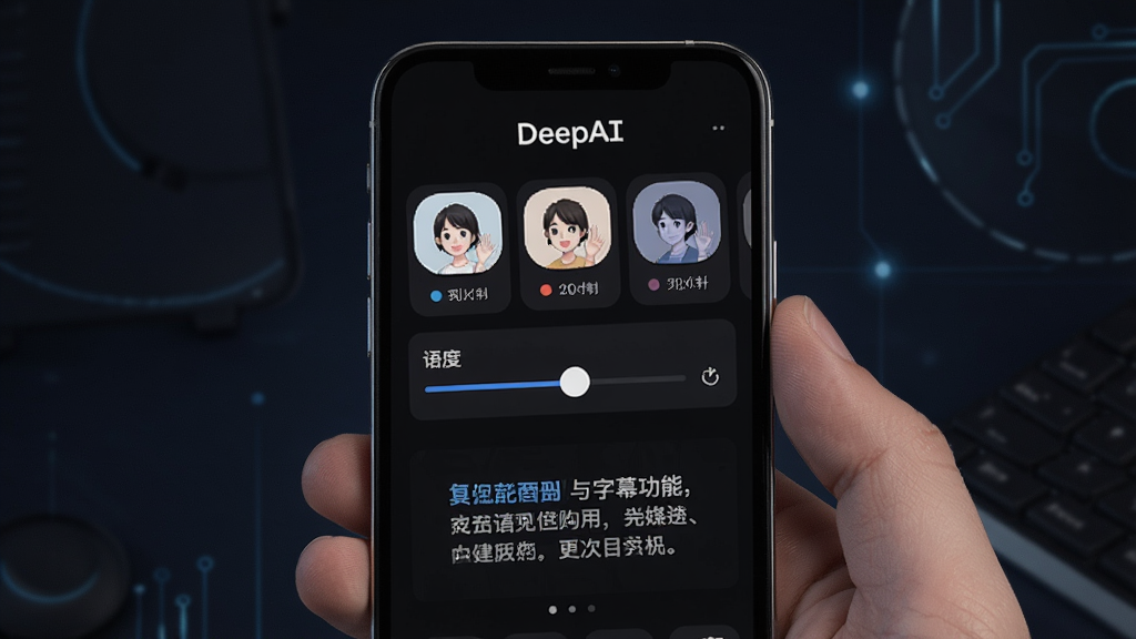 һ��չʾDeepAI��������һ����������Ļ���ܵ�ͼƬ���������ֻ���Ļ��ʾ�������棬�ж����ɫѡ��ť�����ٵ��ڻ��飬�·����Զ����ɵ���Ļ��������Ϊ��ɫģʽ�����Ϊ�ִ��Ƽ��У�ϸ�����������ʸɾ����޶���Ԫ��
